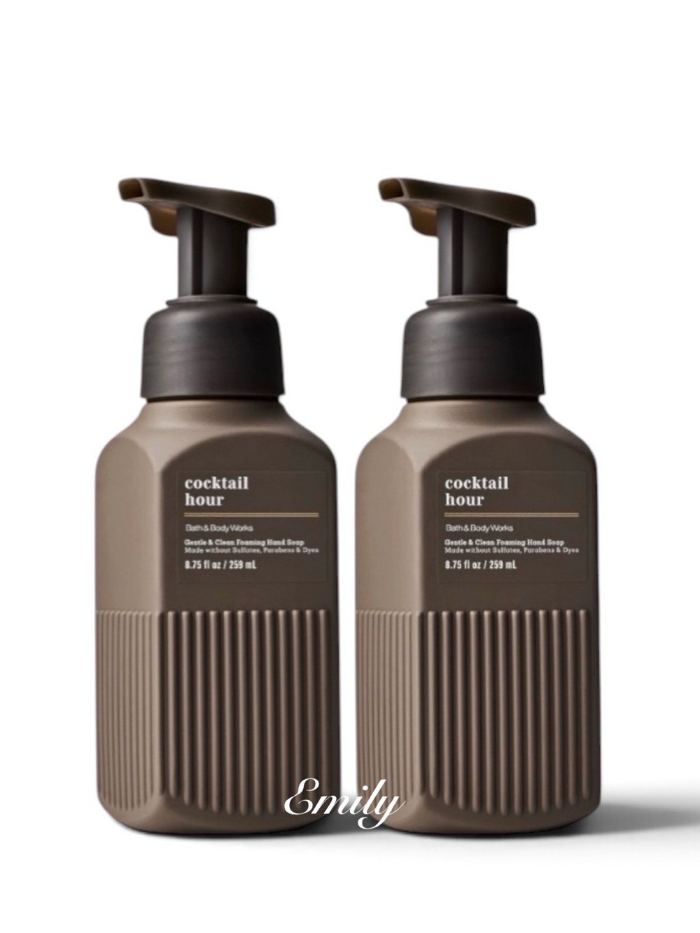 New! COCKTAIL HOUR foaming hand soap 8.75 fl oz Set Bath & Body Works